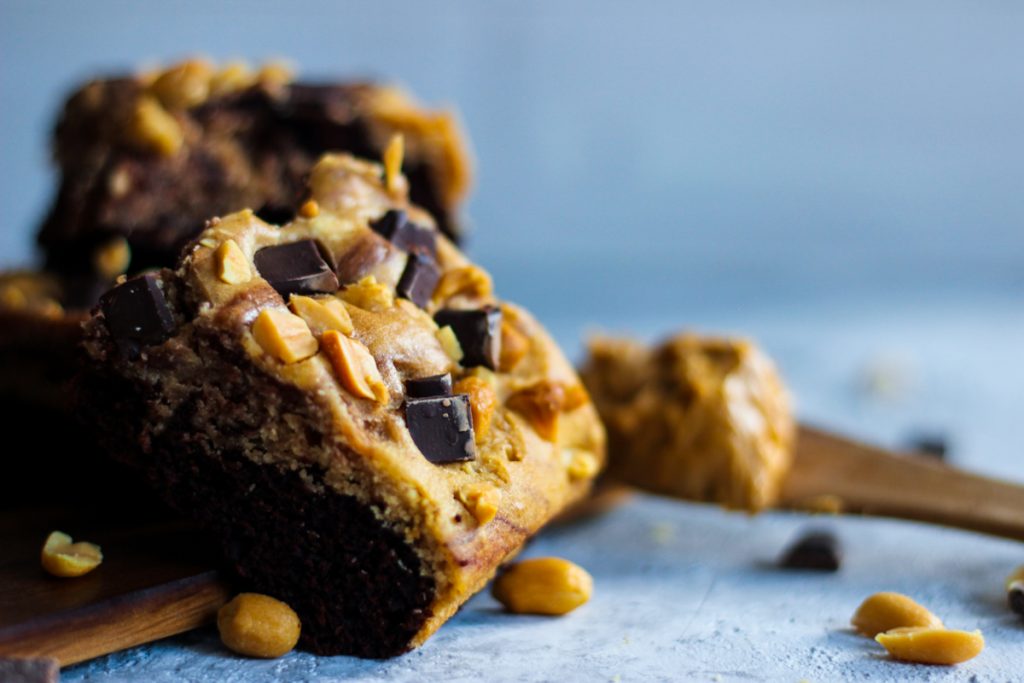 [Rezept] Erdnussbutter-Brownies (vegan) – CUTIEKULLA